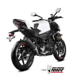Mivv CF Moto 450NK Terminale Di Scarico Marmitta GP Carbonio Omologato 2