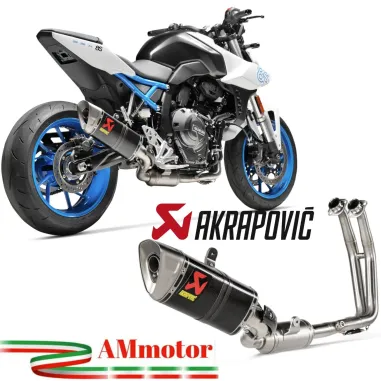 Akrapovic Suzuki Gsx-8S Scarico Completo Per Moto Racing Line In Carbonio