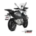 Mivv CF Moto 650MT Terminale Di Scarico Marmitta Ovale Inox