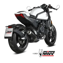 Mivv CF Moto 700 CL-X Terminale Di Scarico Marmitta X-M1 Inox Nero 2