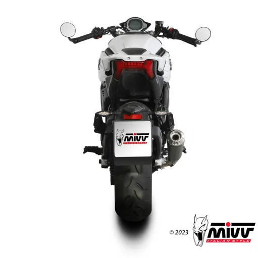 Mivv CF Moto 700 CL-X Terminale Di Scarico Marmitta X-M1 Inox Nero