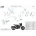 Mivv CF Moto 700 CL-X Terminale Di Scarico Marmitta HR-1 Inox Nero Fondello Alluminio