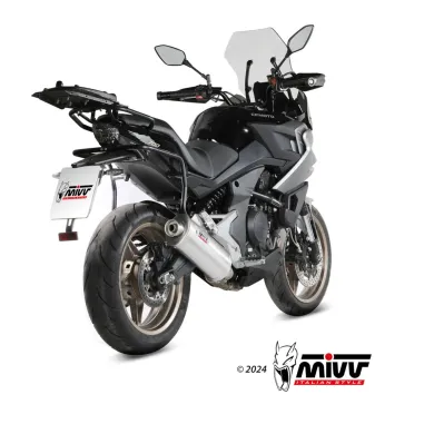 Mivv CF Moto 700MT Terminale Di Scarico Marmitta Ovale Inox