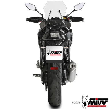 Mivv CF Moto 700MT Terminale Di Scarico Marmitta Ovale Inox