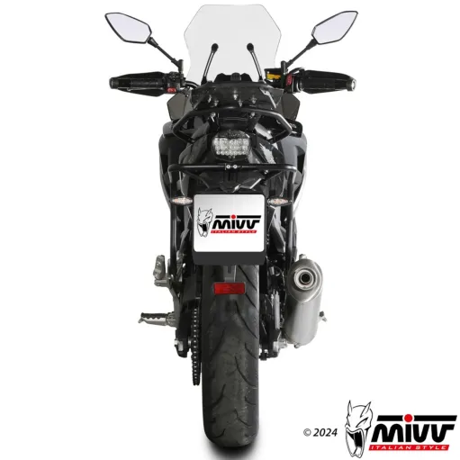 Mivv CF Moto 700MT Terminale Di Scarico Marmitta Ovale Inox