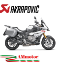 Akrapovic Bmw S 1000 XR 15 2019 Terminale Di Scarico Slip-On Line Titanio Black Moto Omologato Euro 4