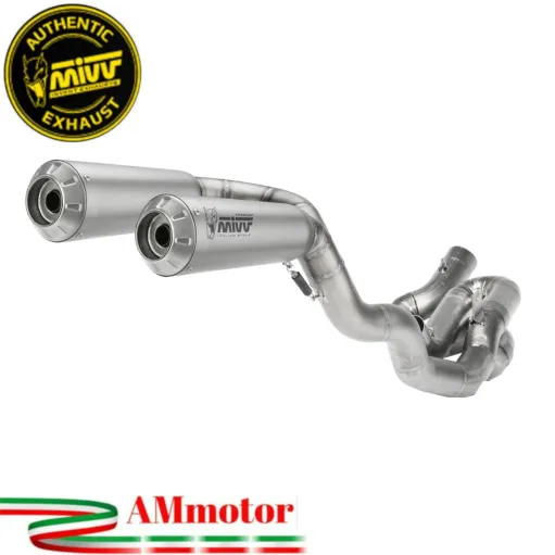 Mivv Ducati Streetfighter V4 20 - 2022 Scarico Completo Per Moto 2 Slip-On Full Titanio