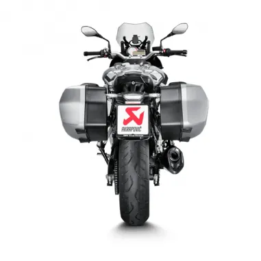 Akrapovic Bmw S 1000 XR 15 2019 Terminale Di Scarico Slip-On Line Titanio Black Moto Omologato Euro 4