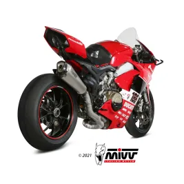 Mivv Ducati Panigale V4 18 - 2022 Scarico Completo Per Moto Delta Race Full Titanio 2