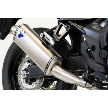 Terminale Di Scarico Termignoni Honda Transalp 750 XL Slip-On Titanio Omologato
