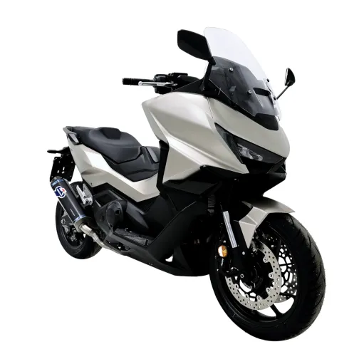 Termignoni Honda Forza 750 Terminale Di Scarico Per Moto In Titanio Nero Omologato