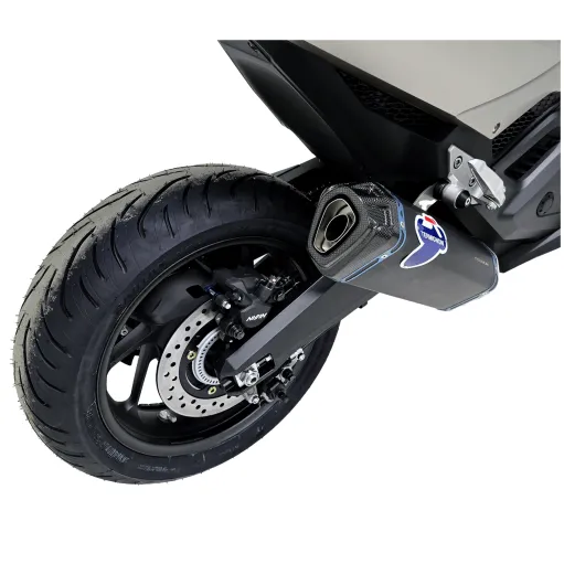 Termignoni Honda Forza 750 Terminale Di Scarico Per Moto In Titanio Nero Omologato