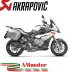 Akrapovic Bmw S 1000 XR 15 2016 Terminale Di Scarico Slip-On Line Titanio Black Moto Omologato