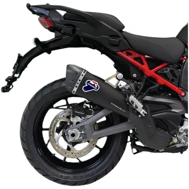 Termignoni Ducati Multistrada V4 21 - 2025 Scarico Completo Moto Titanio Nero UpMap