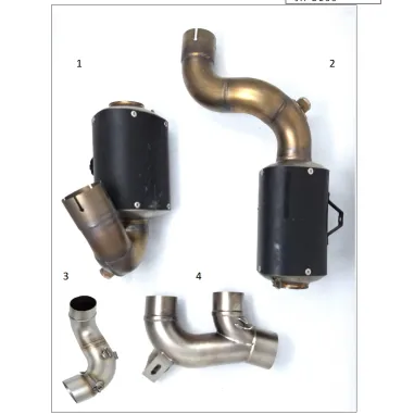 Decatalizzatore Ducati Multistrada V4 21 - 2025 Termignoni Collettore di Scarico Moto