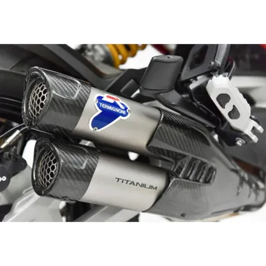 Termignoni Ducati Multistrada V4 21 - 2024 Terminale Di Scarico Per Moto In Titanio Omologato