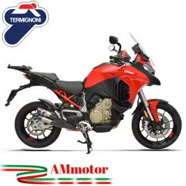 Termignoni Ducati Multistrada V4 21 - 2024 Terminale Di Scarico Per Moto In Titanio Omologato