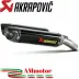 Akrapovic Ducati 848 Evo Terminali Di Scarico Slip-On Line Carbonio Moto