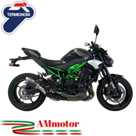 Termignoni Kawasaki Z 900 2025 Terminale Di Scarico Per Moto GP Carbonio Racing
