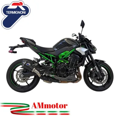 Termignoni Kawasaki Z 900 2025 Terminale Di Scarico Per Moto Relevance Titanio Nero Racing