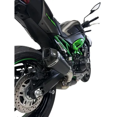Termignoni Kawasaki Z 900 2025 Terminale Di Scarico Per Moto Relevance Titanio Nero Racing