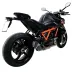 Termignoni Ktm 1390 Super Duke R 24 - 2025 Terminale Di Scarico Per Moto In Titanio Nero Omologato