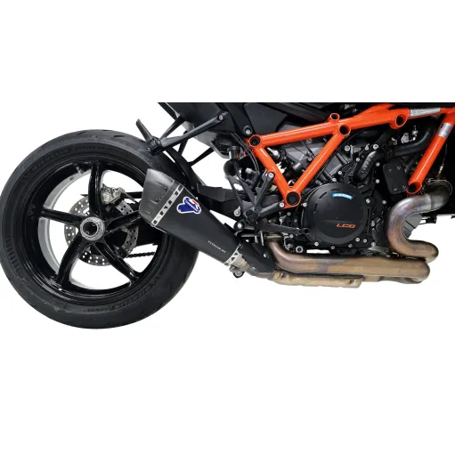 Termignoni Ktm 1390 Super Duke R 24 - 2025 Terminale Di Scarico Per Moto In Titanio Nero Omologato