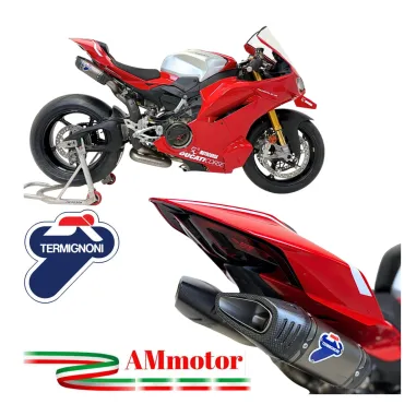 Scarico Completo Termignoni Ducati Panigale V4 2025 Moto Inox Titanio UpMap