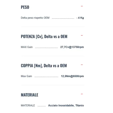 Scarico Completo Termignoni Ducati Panigale V4 R 2025 Moto Inox Titanio UpMap