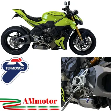 Termignoni Ducati Streetfighter V4 2025 Moto Terminali Di Scarico In Titanio Racing