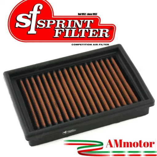Filtro Aria Sportivo Aprilia Rsv 1000 Factory 04 - 2008 Moto Sprint Filter PM01S