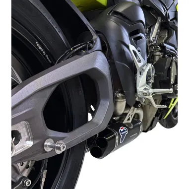 Termignoni Ducati Streetfighter V4 2025 Moto Terminali Di Scarico In Titanio Nero Racing