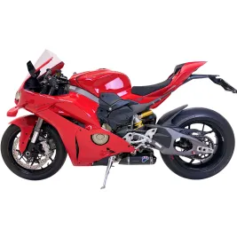 Termignoni Ducati Panigale V4 R 2025 Terminali Di Scarico Moto In Titanio Nero Racing 2