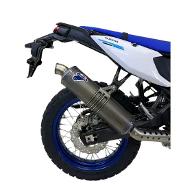 Termignoni Yamaha Tenere 700 2025 Terminale Di Scarico Moto In Titanio Omologato 2