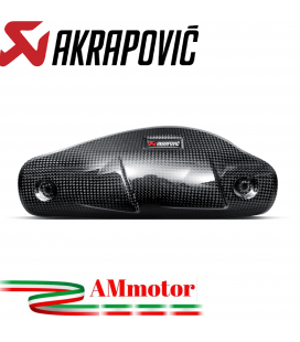 Paracalore Akrapovic In Fibra Di Carbonio Per Ducati Hypermotard 821 Moto