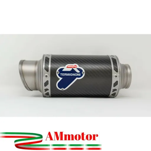 Termignoni Yamaha R6 17 - 2024 Terminale Di Scarico Moto GP Carbonio Racing