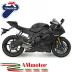 Termignoni Yamaha R6 17 - 2024 Terminale Di Scarico Moto Gp2R Inox Racing