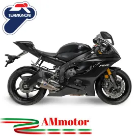 Termignoni Yamaha R6 17 - 2024 Terminale Di Scarico Moto Relevance Titanio Racing