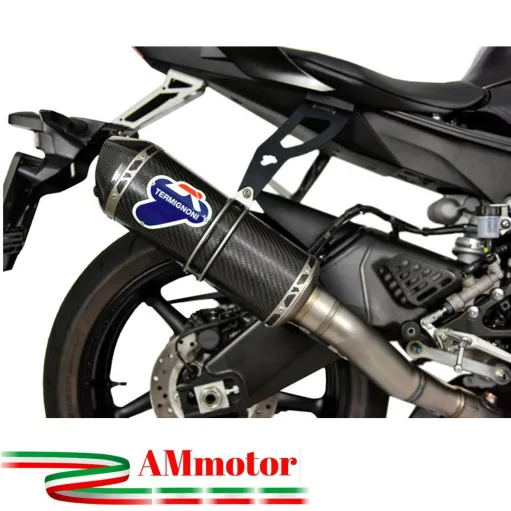 Termignoni Yamaha R6 17 - 2024 Scarico Completo Moto Terminale In Carbonio Racing