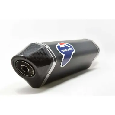 Termignoni Yamaha Xmax 300 17 - 2020 Terminale Di Scarico Scream Titanio Nero Moto Scooter