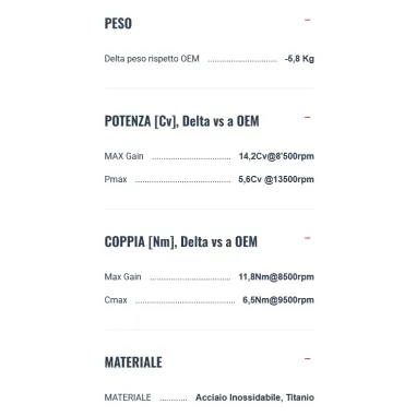 Scarico Completo Termignoni Bmw S 1000 RR 19 - 2025 Moto Terminale GP2R Titanio