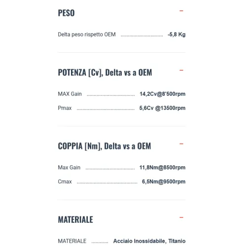 Scarico Completo Termignoni Bmw S 1000 RR 19 - 2025 Moto Terminale Conical Titanio
