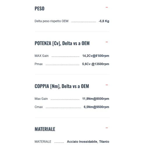 Scarico Completo Termignoni Bmw S 1000 R 21 - 2025 Moto Terminale Conical Titanio Nero