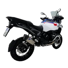 Termignoni Bmw R 1300 GS Adventure Terminale Di Scarico Moto Slip-On Titanio Omologato 2