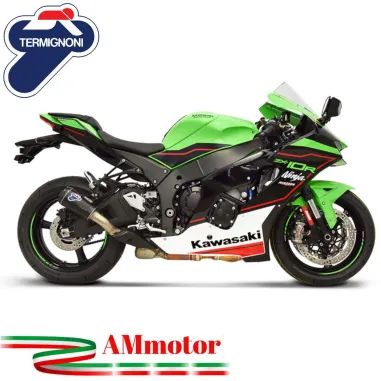 Termignoni Kawasaki ZX-10 R / RR 20 - 2025 Terminale Di Scarico Moto GP2R Titanio Nero