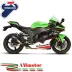 Termignoni Kawasaki ZX-10 R / RR 20 - 2025 Terminale Di Scarico Moto GP2R Titanio Nero