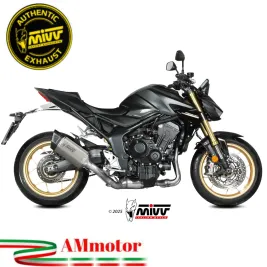 Mivv Honda Hornet 1000 CB Terminale Di Scarico Moto Marmitta SR-1 Titanio Omologato