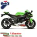 Termignoni Kawasaki ZX-10 R / RR 20 - 2025 Terminale Di Scarico Moto Conico Titanio HEB Black
