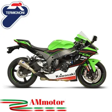 Termignoni Kawasaki ZX-10 R / RR 20 - 2025 Terminale Di Scarico Moto Conico Titanio