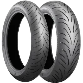 SC-2 Battlax Bridgestone 120/70R15 + 160/60R15 Coppia Pneumatici Moto Scooter Gomme